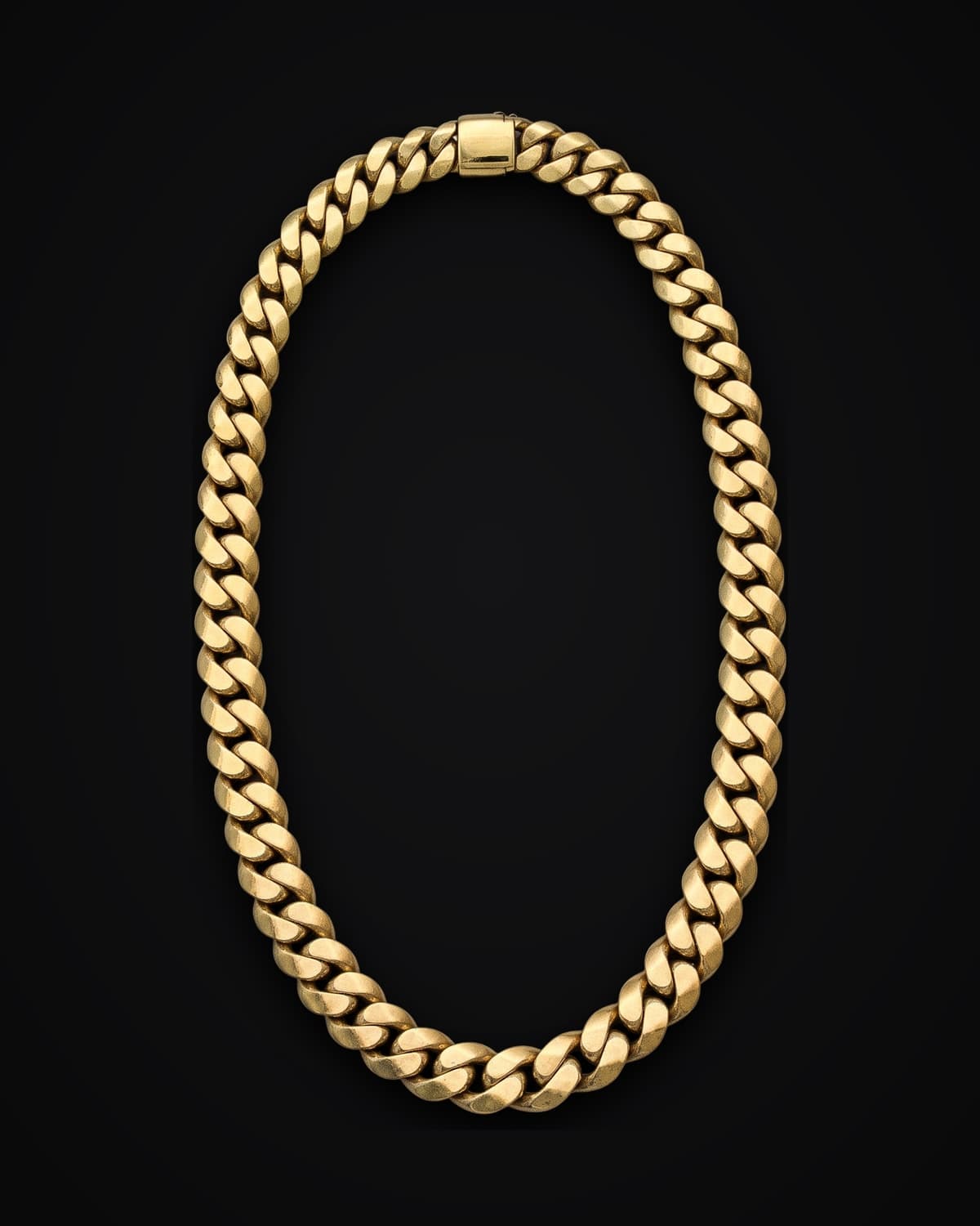 Gold Cuban link chain